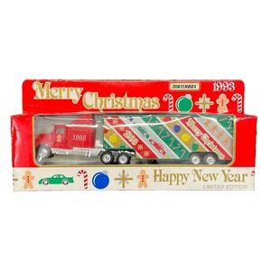 Matchbox White‎ Rose Collectible 1993 Holiday Collectible Die Cast Trailer